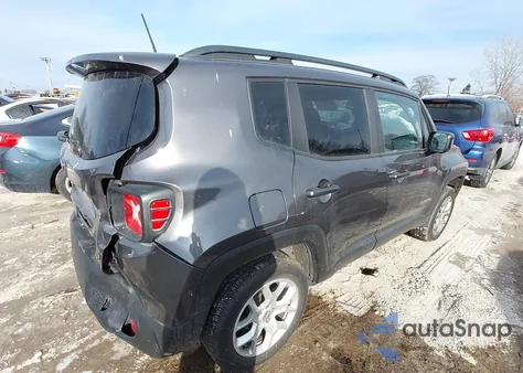 2018 Jeep Renegade Latitude 4X4 z USA, uszkodzony, nr VIN ZACCJBBB1JPH69767